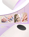 48W Wireless/ Cordless Portable Rechargeable UV LED Lamp