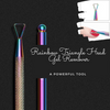 Rainbow Triangle Head Gel Remover/ Cuticle Pusher