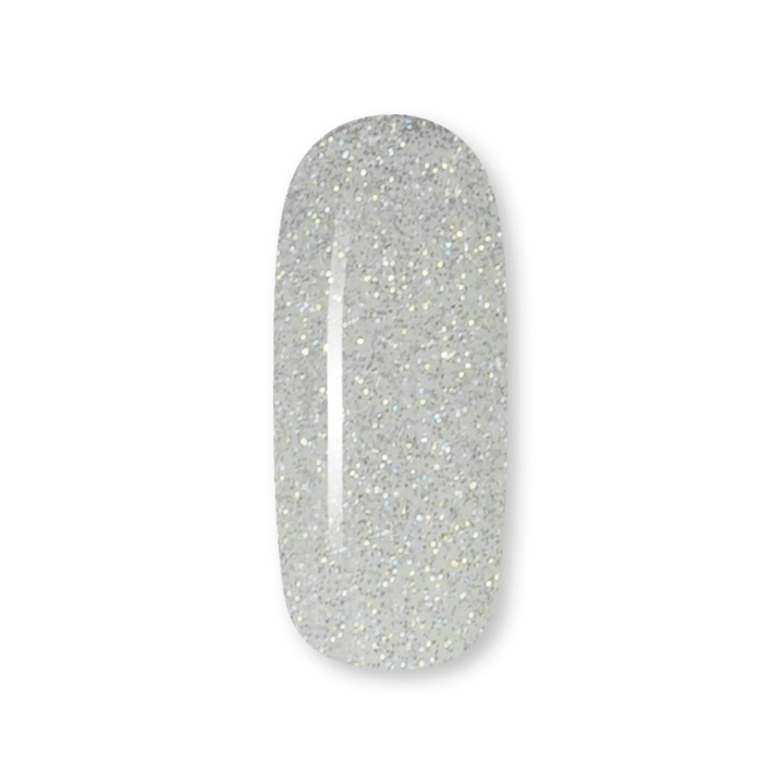 Gel Polish 156 - Fine Holographic Silver Glitter