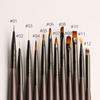 Set or Single Item - 12pcs High Quality Pro Kolinsky Nail Art Brush